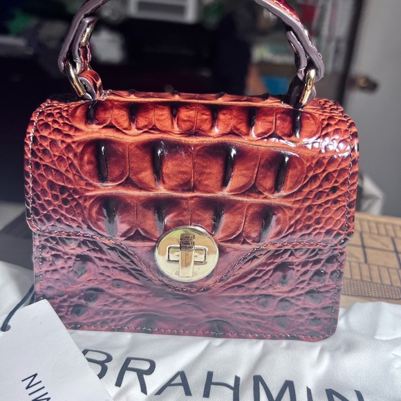 NWT Brahmin Pecan Arietta Melbourne - Picture 6 of 8